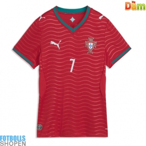 Billiga Portugal Cristiano Ronaldo #7 Hemmatröja Dam VM 2026 Kortärmad